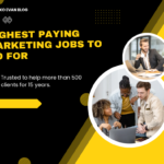 The most highest paying marketing jobs