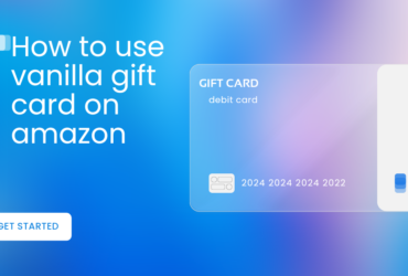 How to use vanilla gift card on amazon