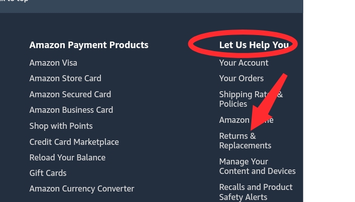 How to return gift on Amazon 