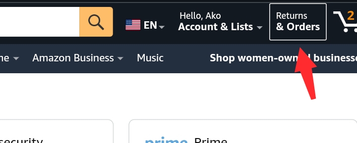 Canceling an Amazon Return