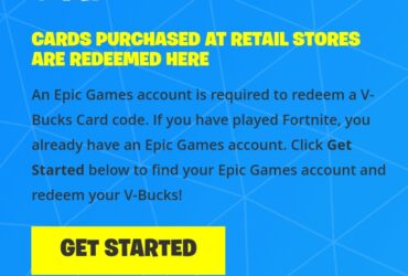 How to redeem your Fortnite Gift Card
